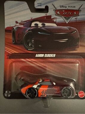 Disney Pixar Cars Aaron Clocker Die-Cast Toy - Orange and Black